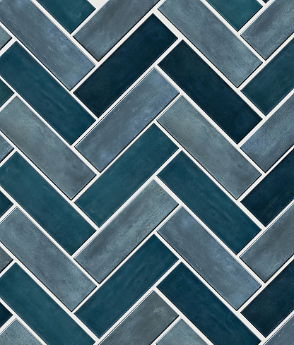 Petite Porcelain Matt Blue - Hyperion Tiles