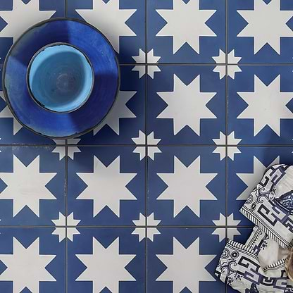 Blue Pradena Tile - Hyperion Tiles