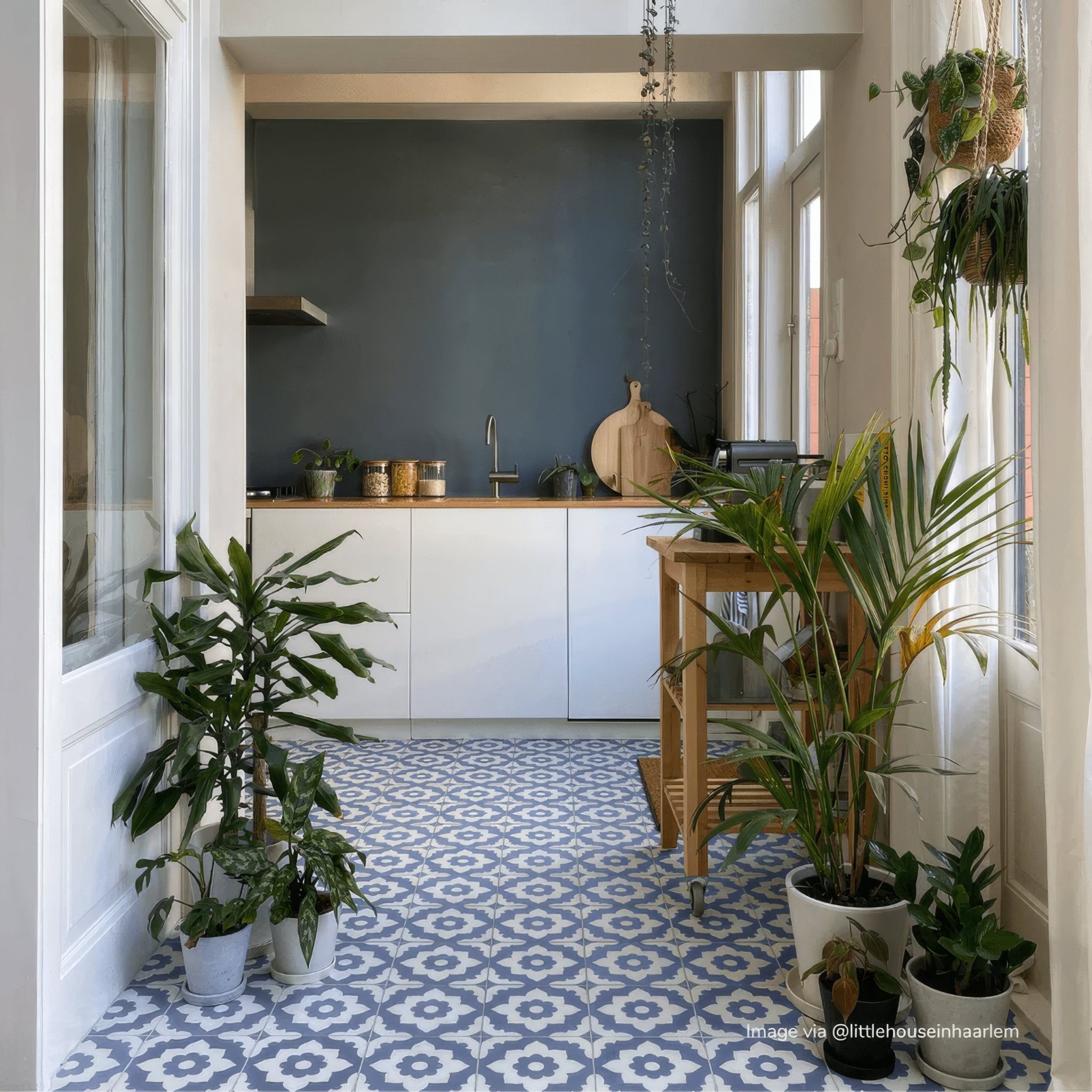 Blue Santona Tile - Hyperion Tiles
