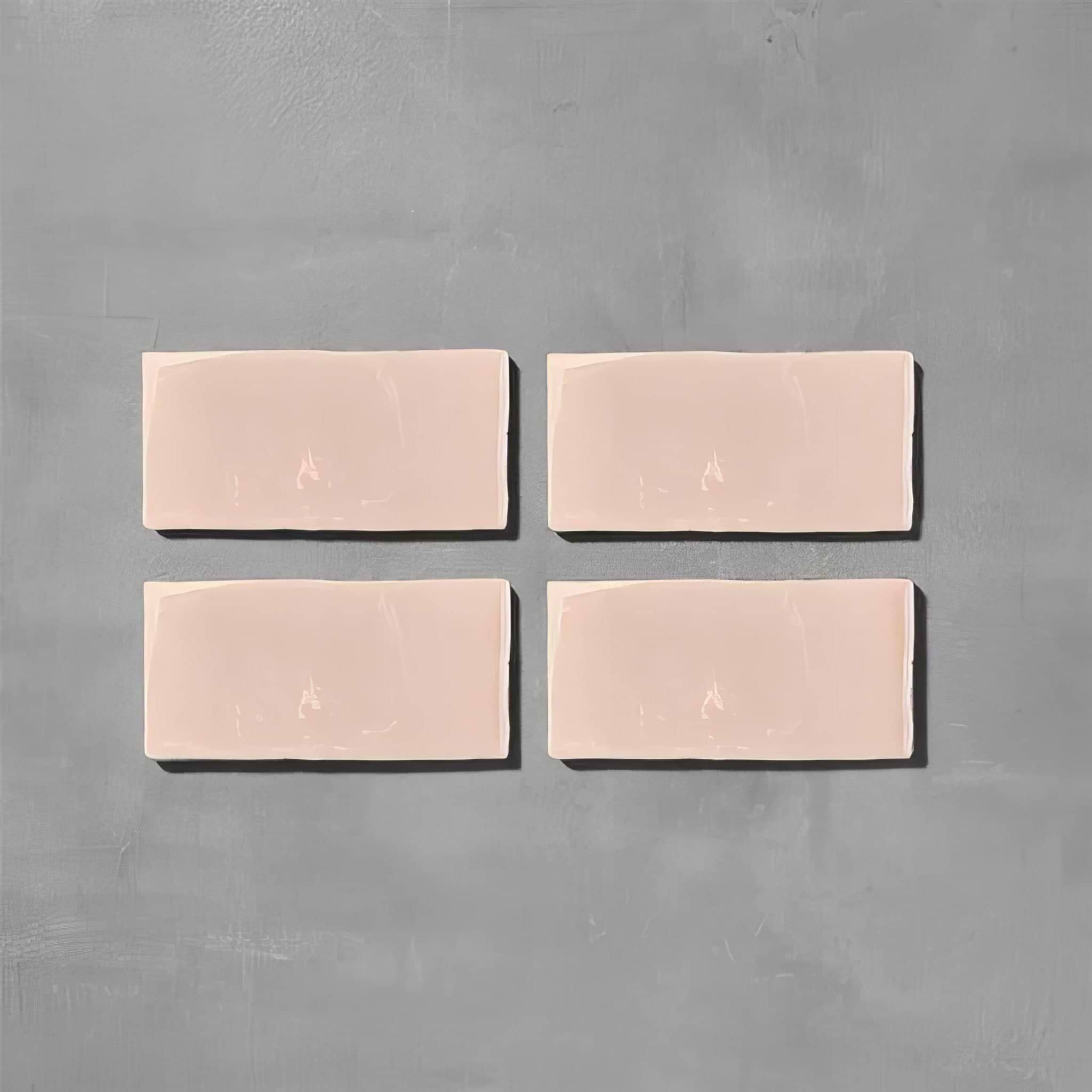 Blush Glazed Metro Tile - Hyperion Tiles