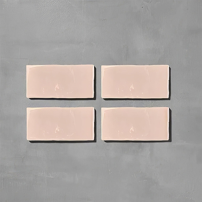 Blush Glazed Metro Tile - Hyperion Tiles