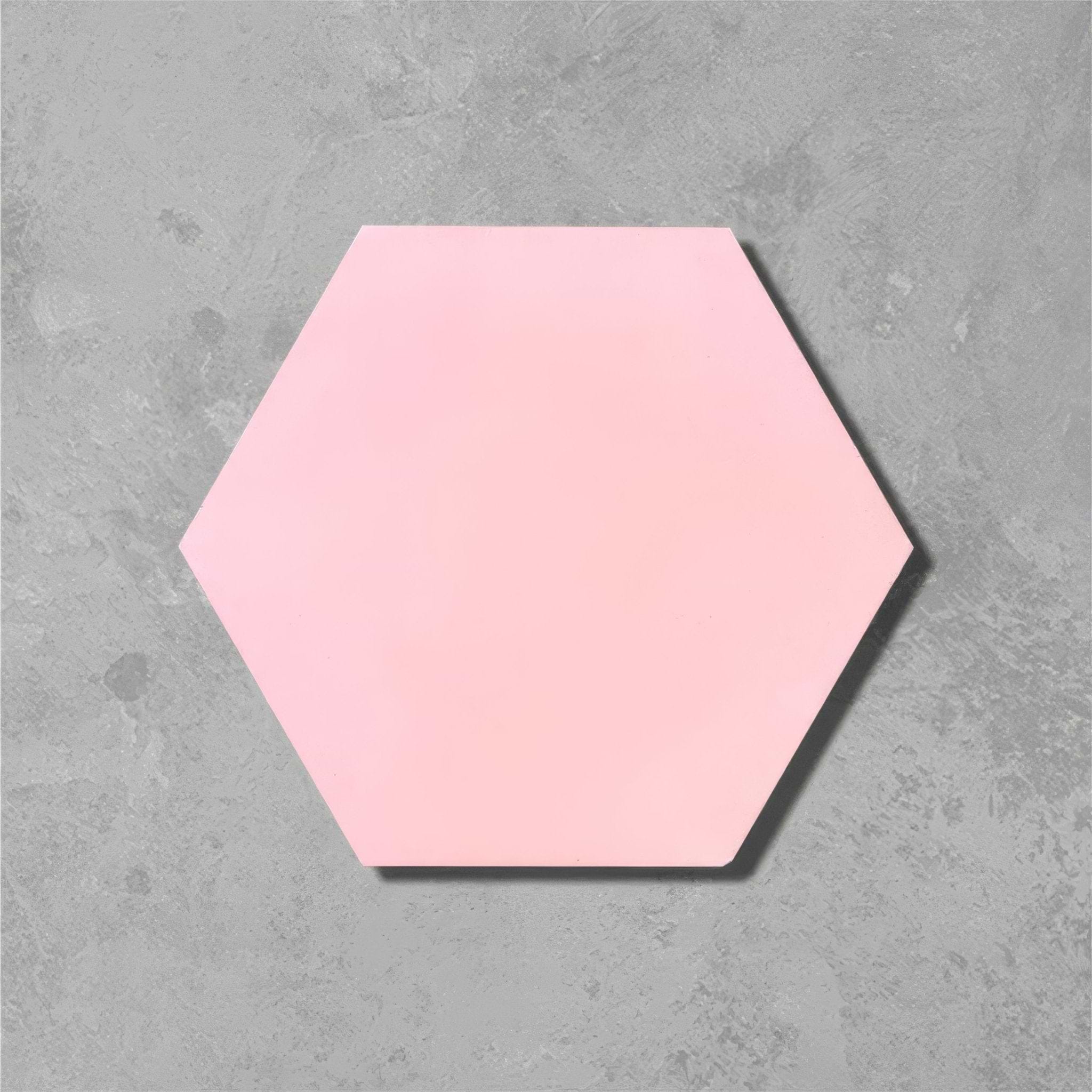 Blush Hexagonal Tile - Hyperion Tiles