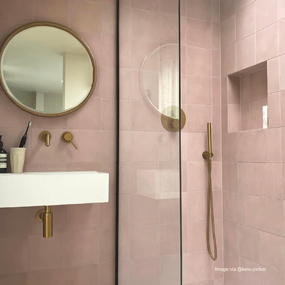 Blush Square Tile - Hyperion Tiles