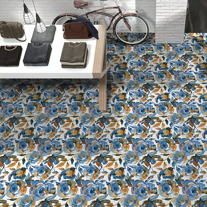 Botanicals Heavenly Blue - Hyperion Tiles