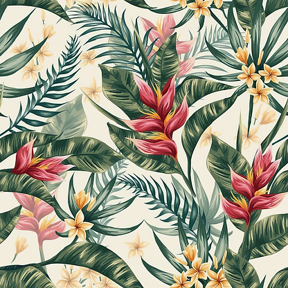 Botanicals Tropical - Hyperion Tiles