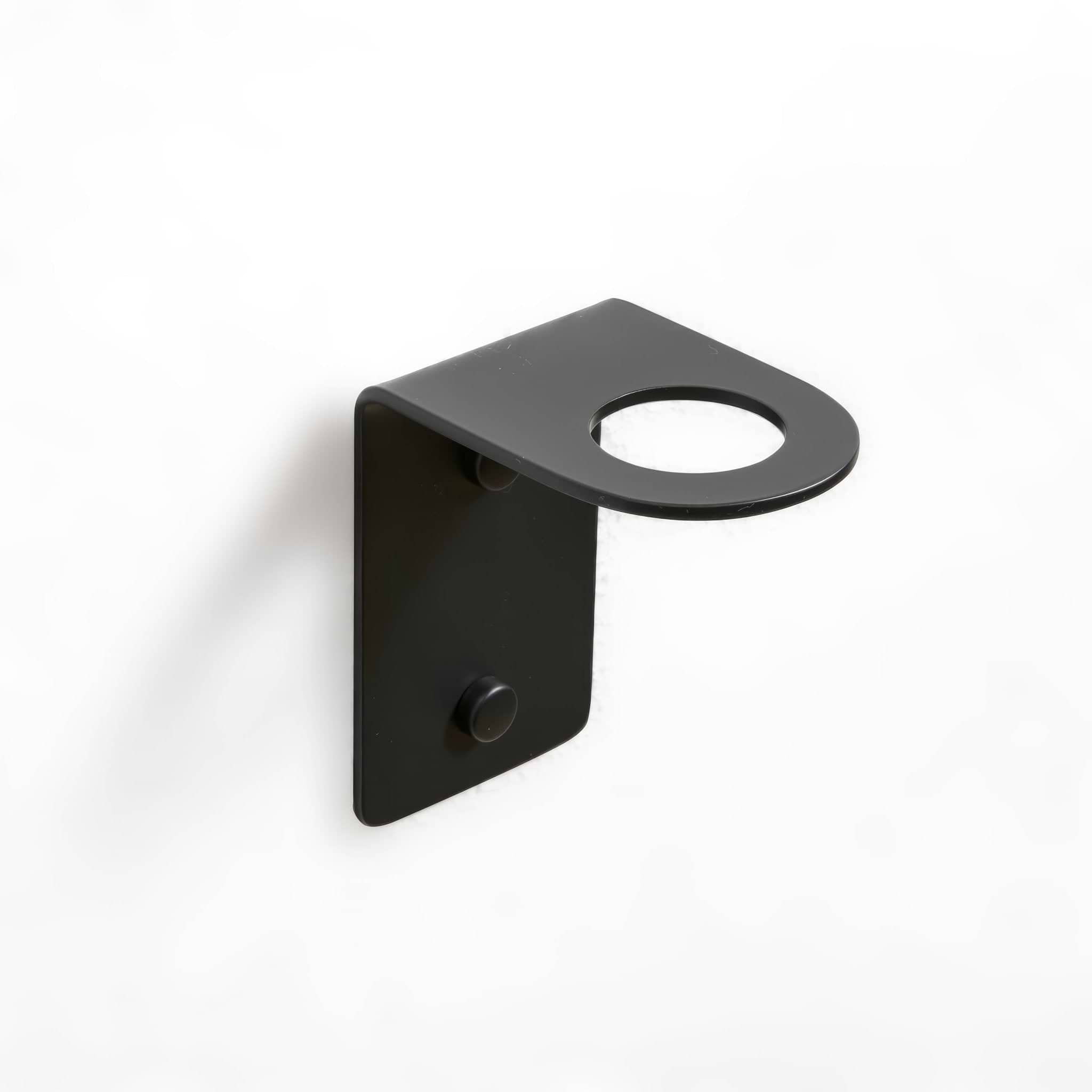 Bottle Holder 1 Hole Black - Hyperion Tiles