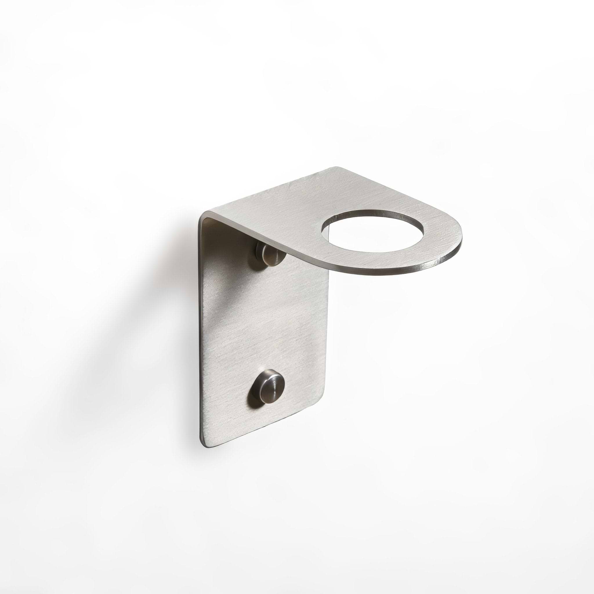 Bottle Holder 1 Hole Brushed Stainless Steel - Hyperion Tiles