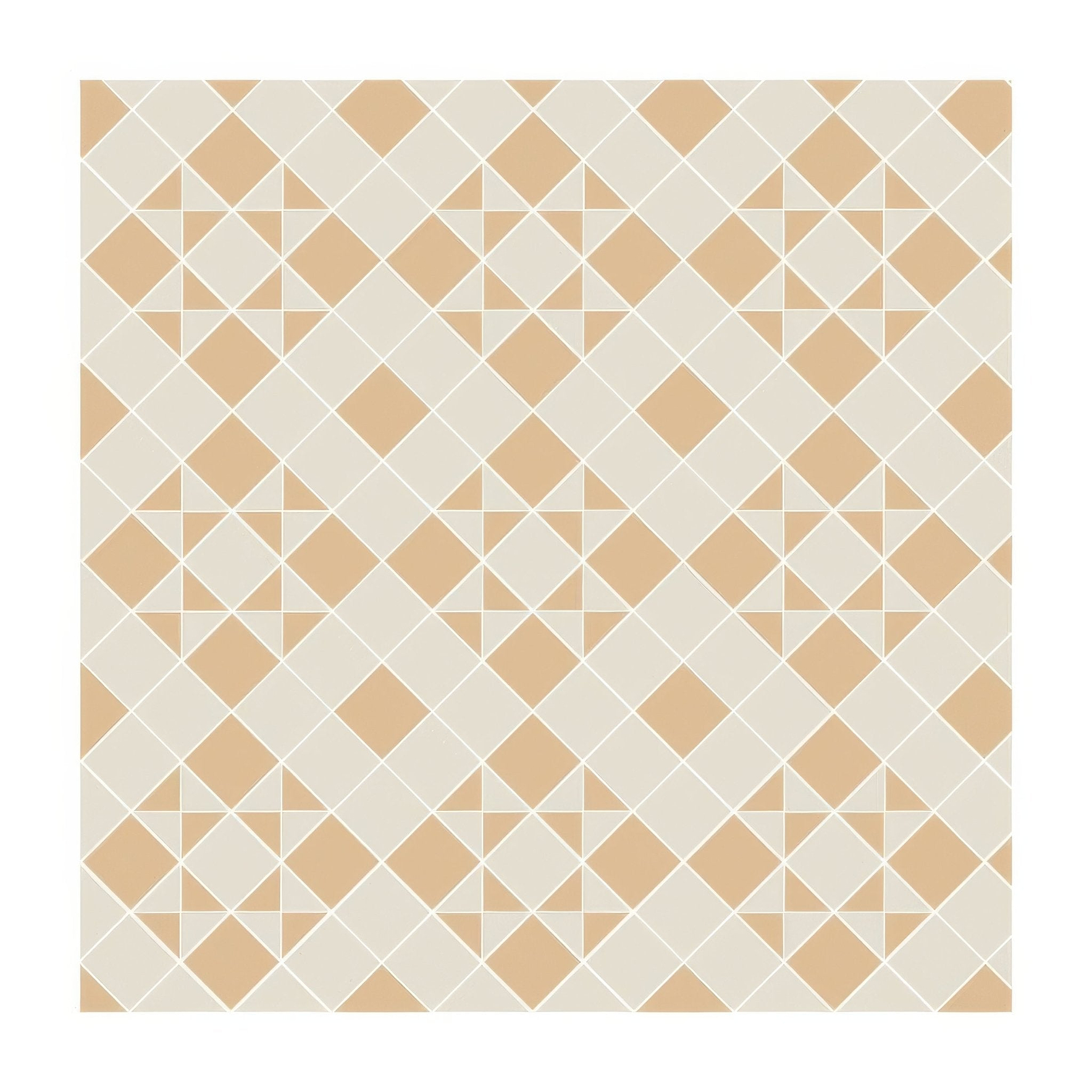 Braemar Hawthorn Yellow and Dover White - Hyperion Tiles