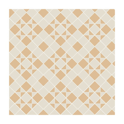 Braemar Hawthorn Yellow and Dover White - Hyperion Tiles