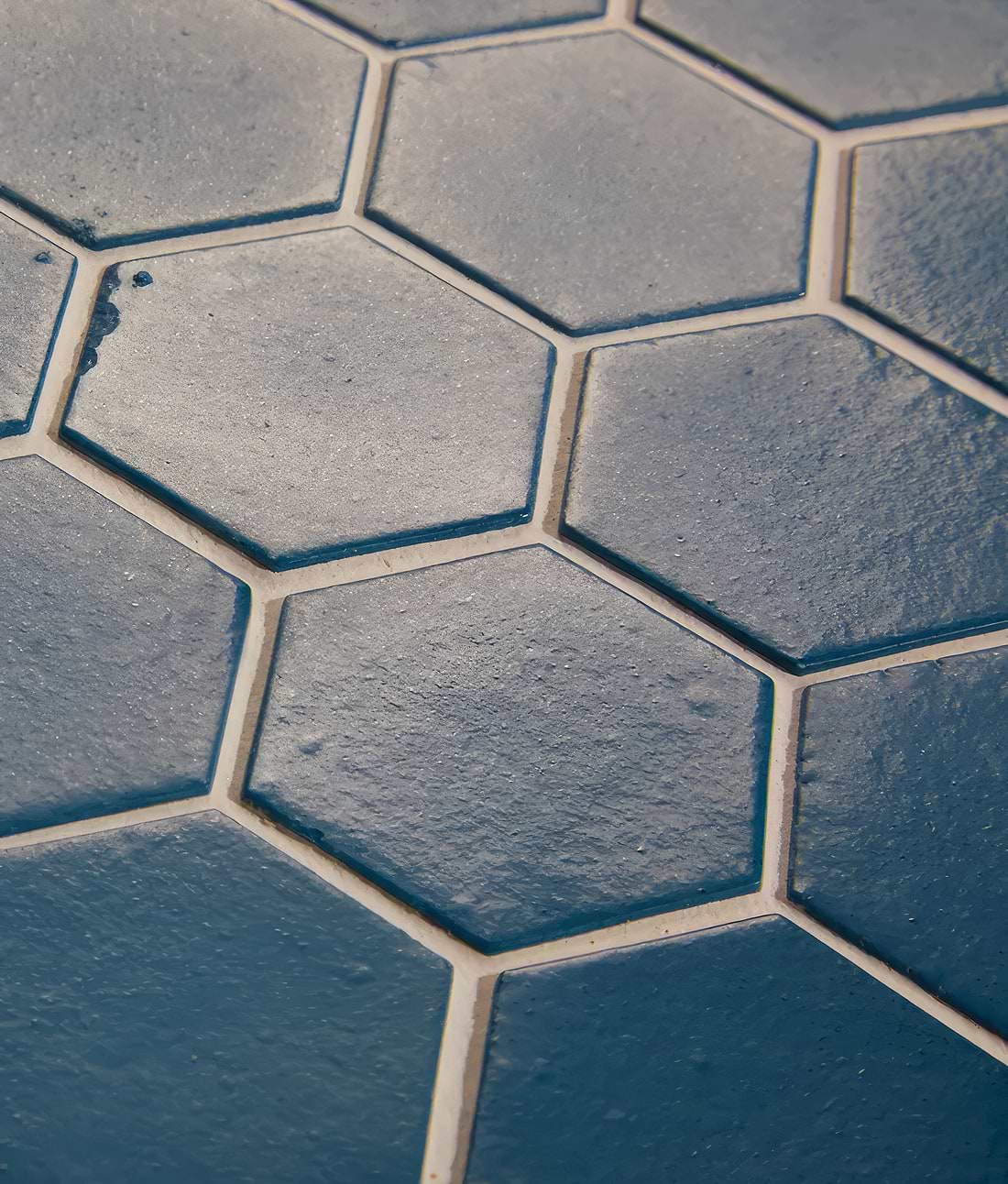 Brasserie Glass Mosaic Blue - Hyperion Tiles
