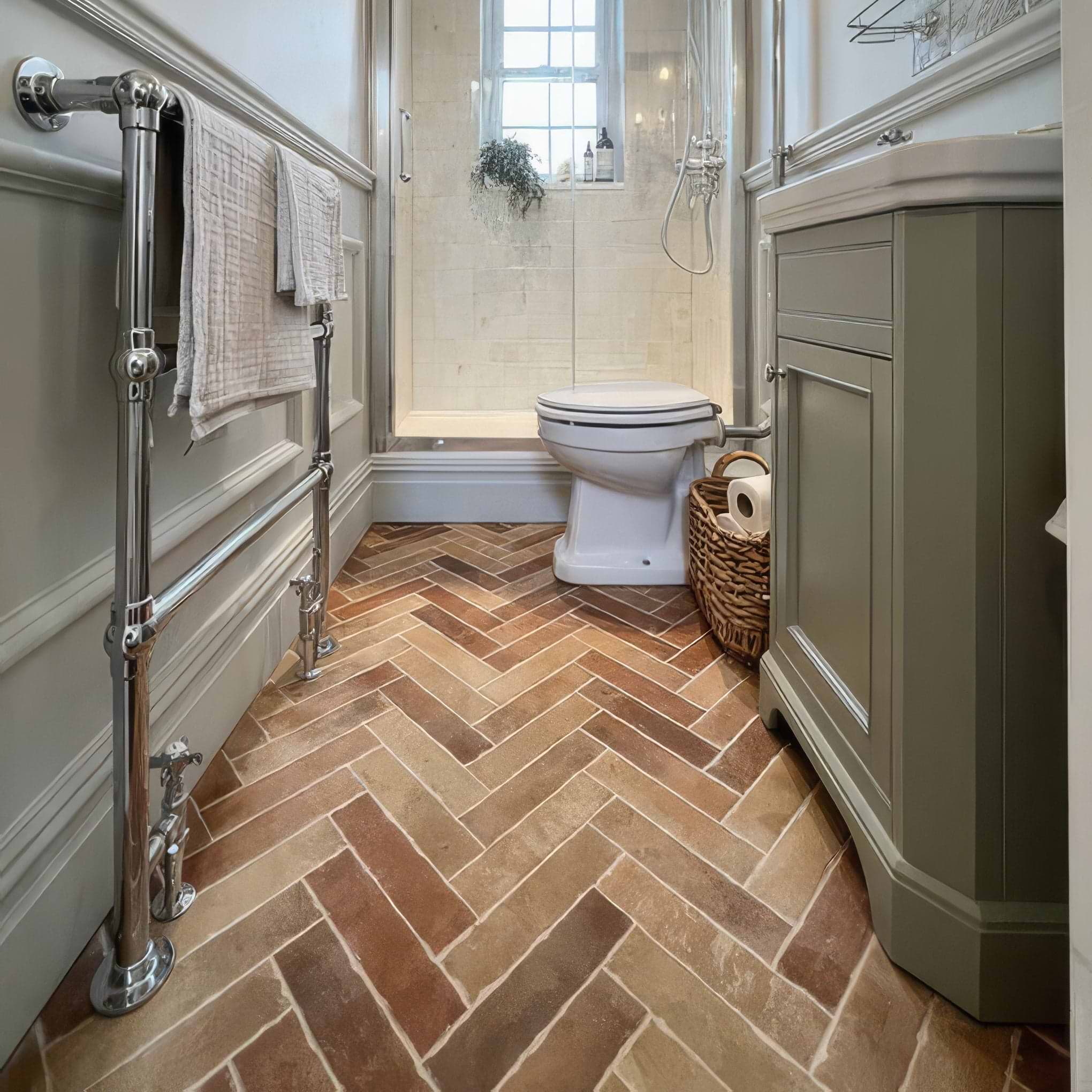 Brewhouse Porcelain Parquet By Hyperion Tiles