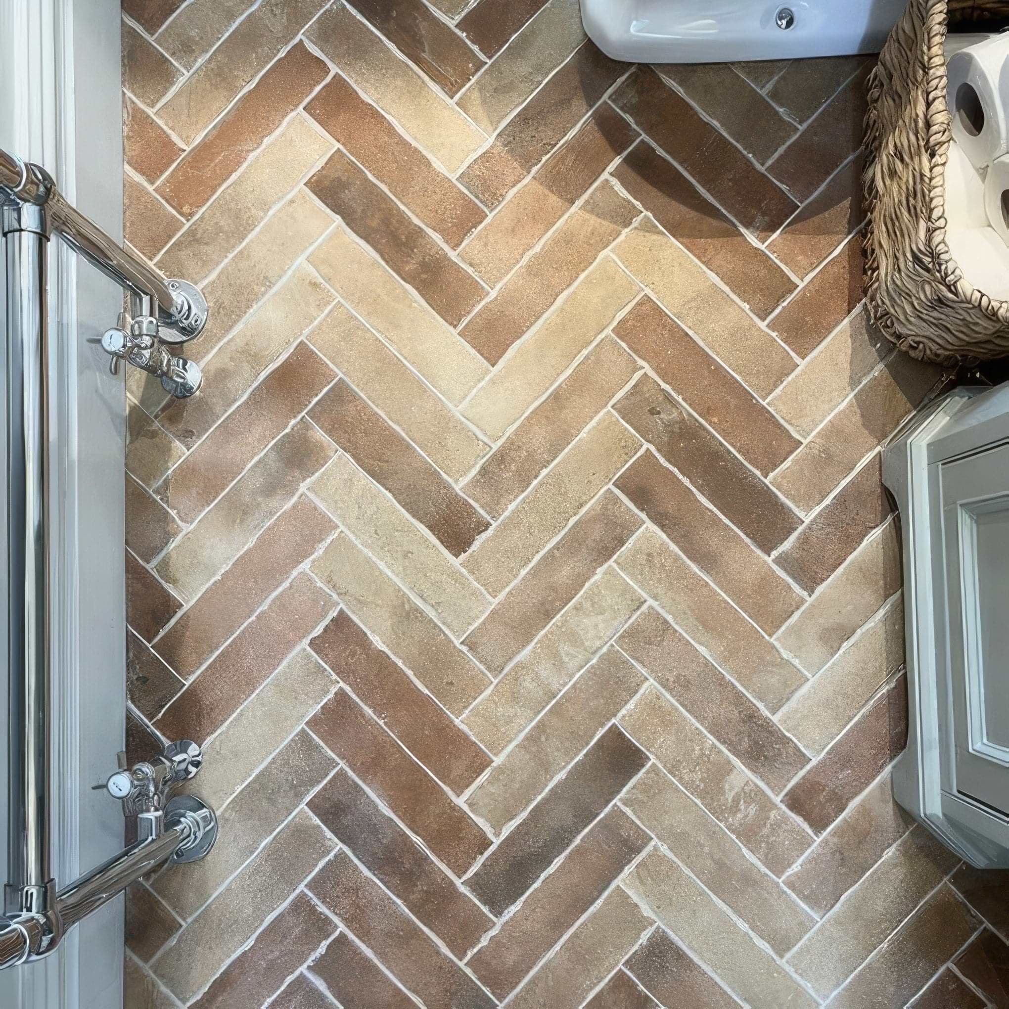 Brewhouse Porcelain Parquet By Hyperion Tiles