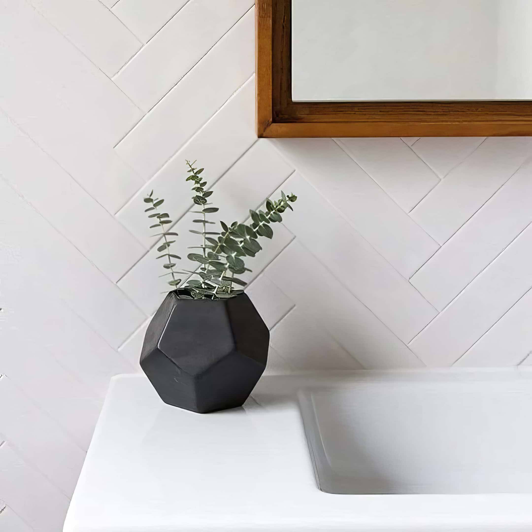Brighton Stone Herringbone Tile - Hyperion Tiles