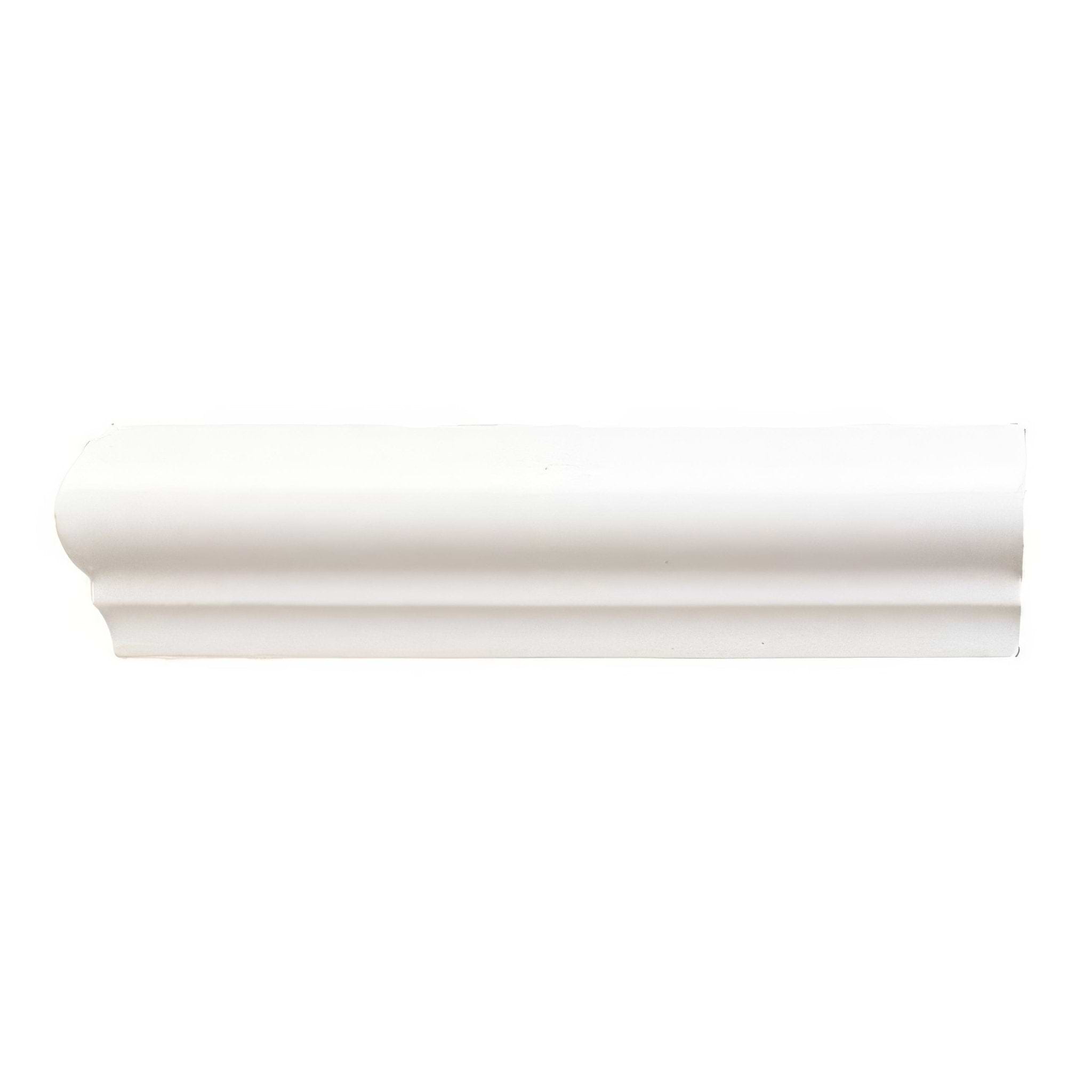 Brilliant White Albert Left External Corner - Hyperion Tiles