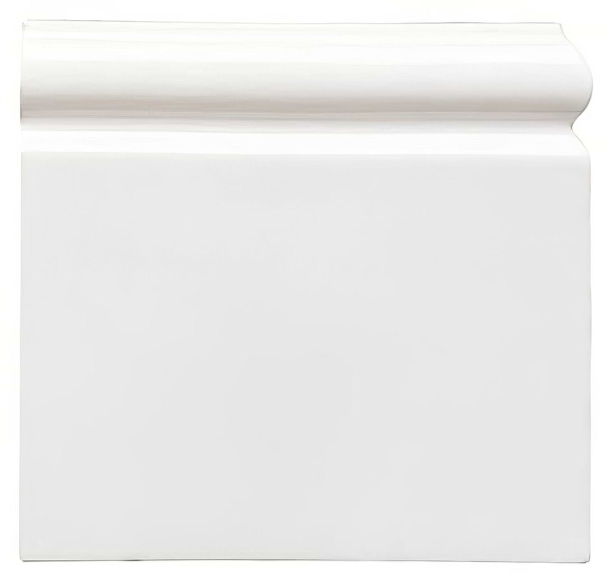 Brilliant White Skirting Right External Corner - Hyperion Tiles