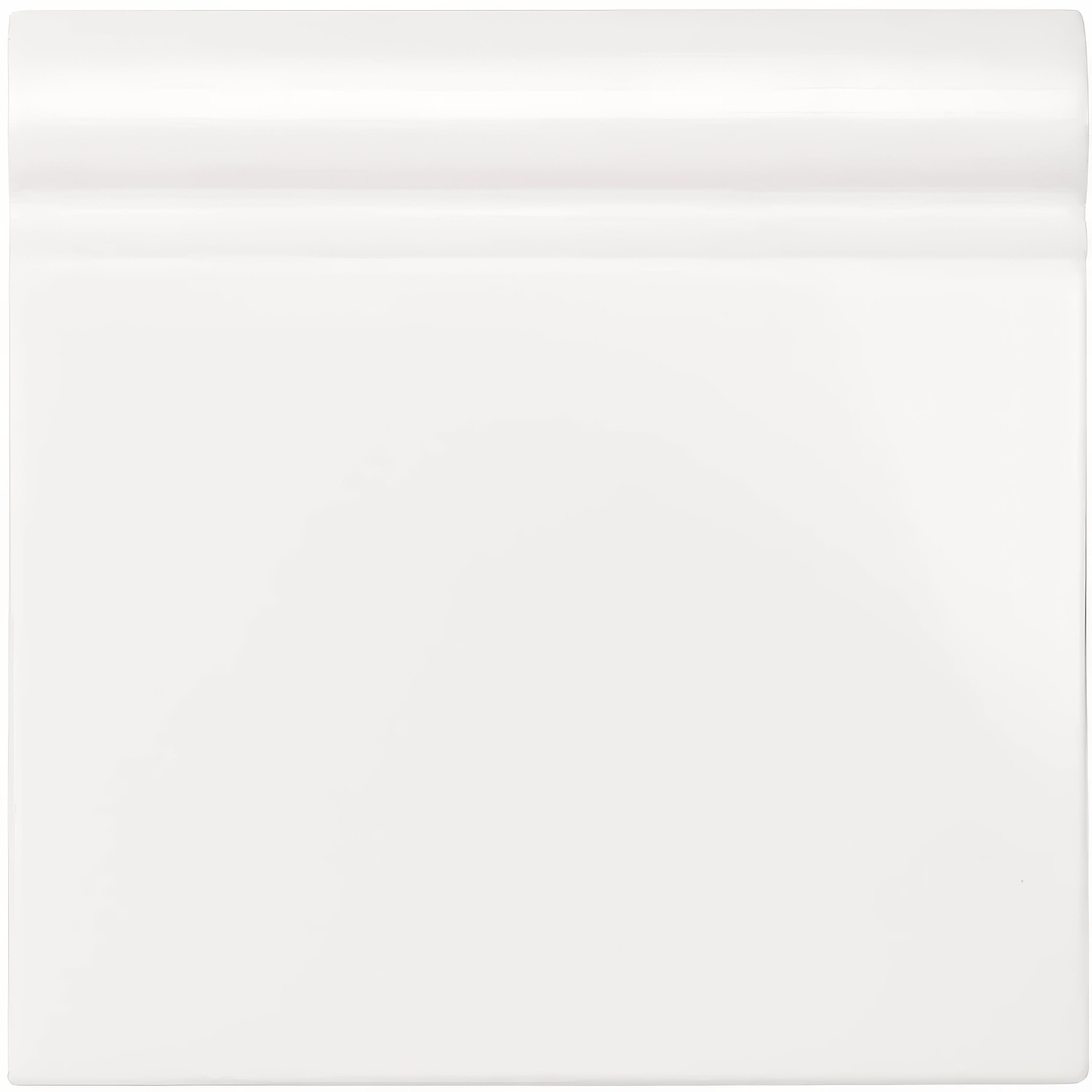 Brilliant White Skirting Tile - Hyperion Tiles