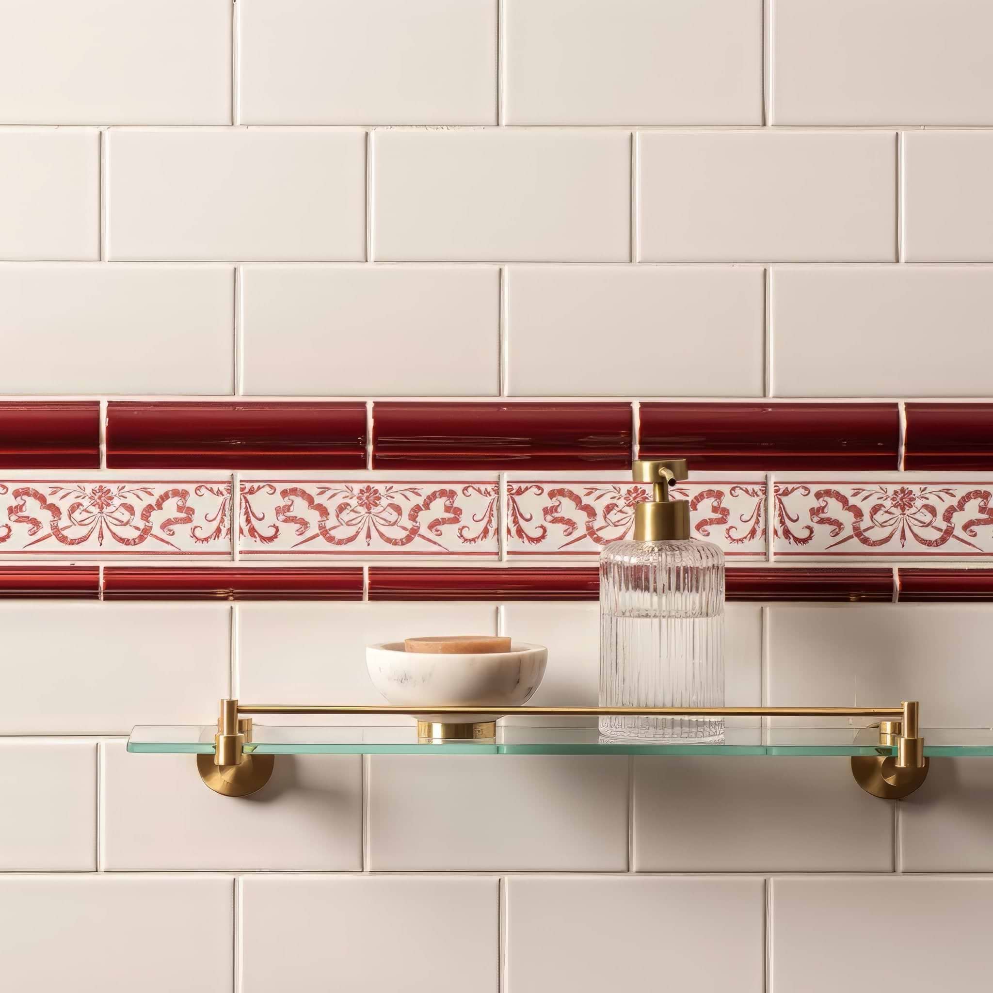 Burgundy Albert Moulding - Hyperion Tiles