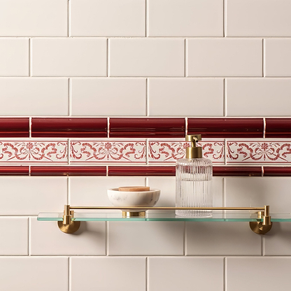 Burgundy Albert Moulding - Hyperion Tiles