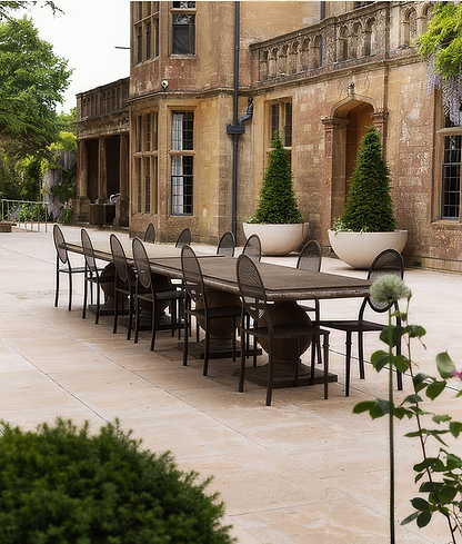 Buscot Limestone Paving Tumbled & Etched Finish By Hyperion Tiles