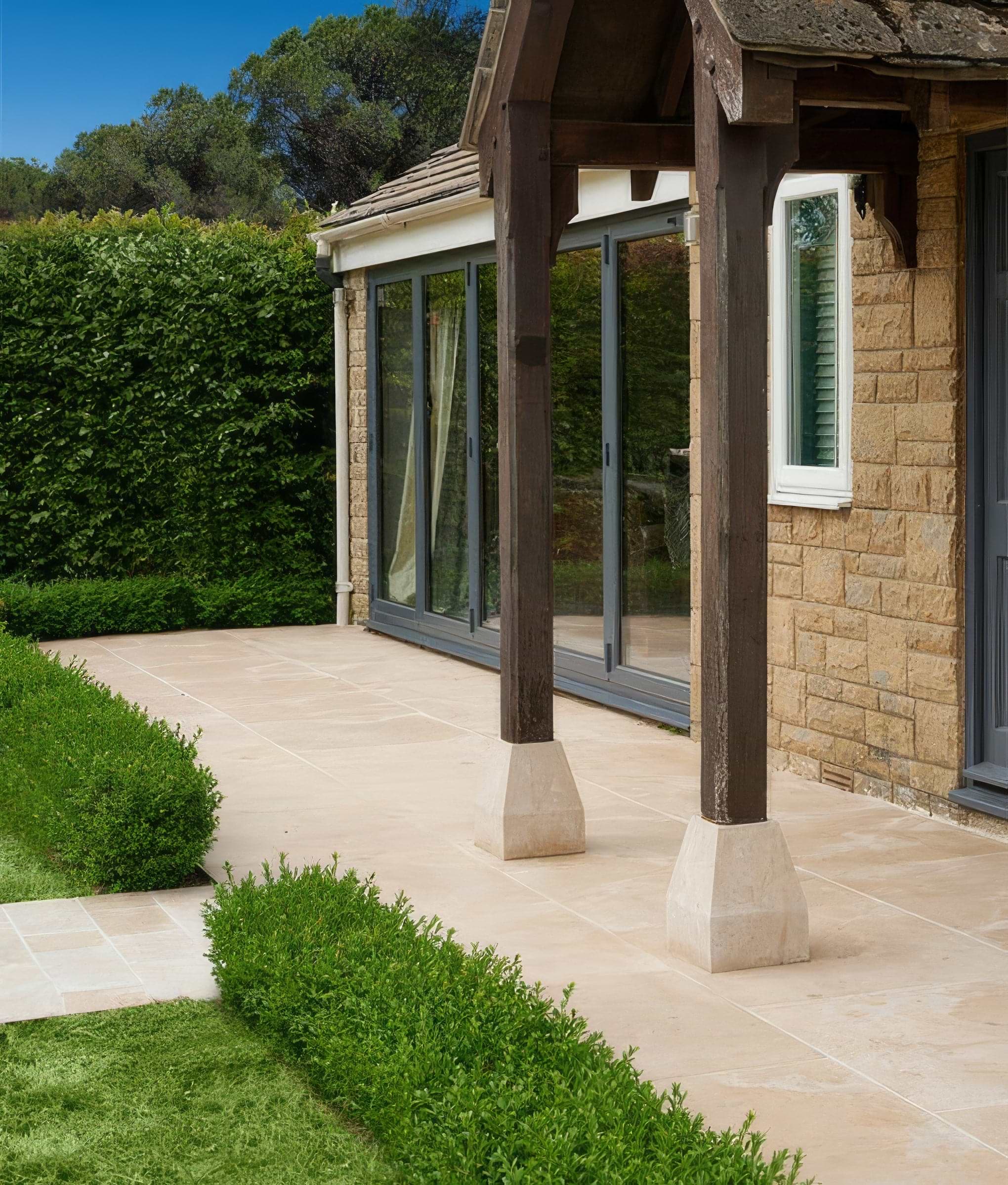 Buscot Limestone Paving Tumbled & Etched Finish By Hyperion Tiles