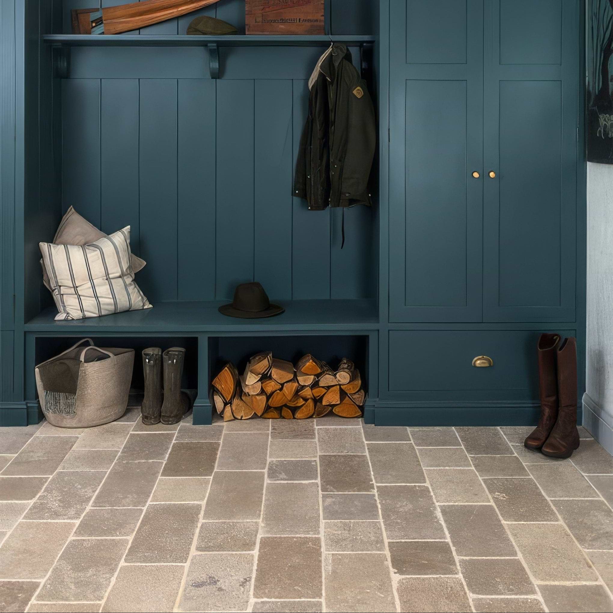 Buscot Limestone Cobble Tumbled & Etched Finish By Hyperion Tiles