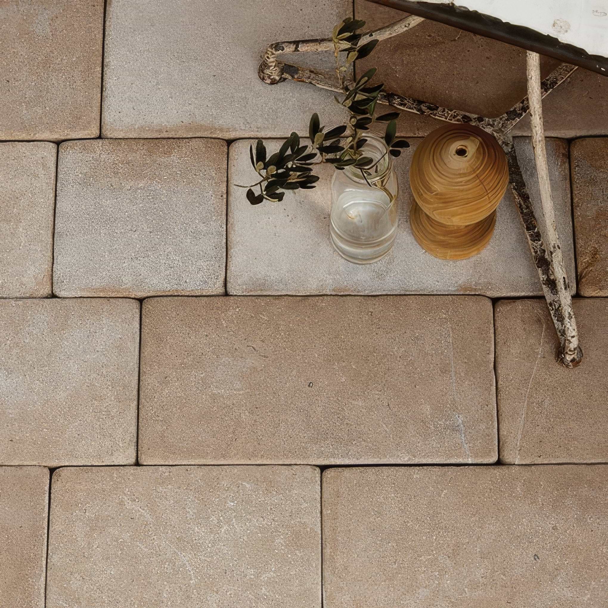 Buscot Limestone Cobble Tumbled & Etched Finish By Hyperion Tiles