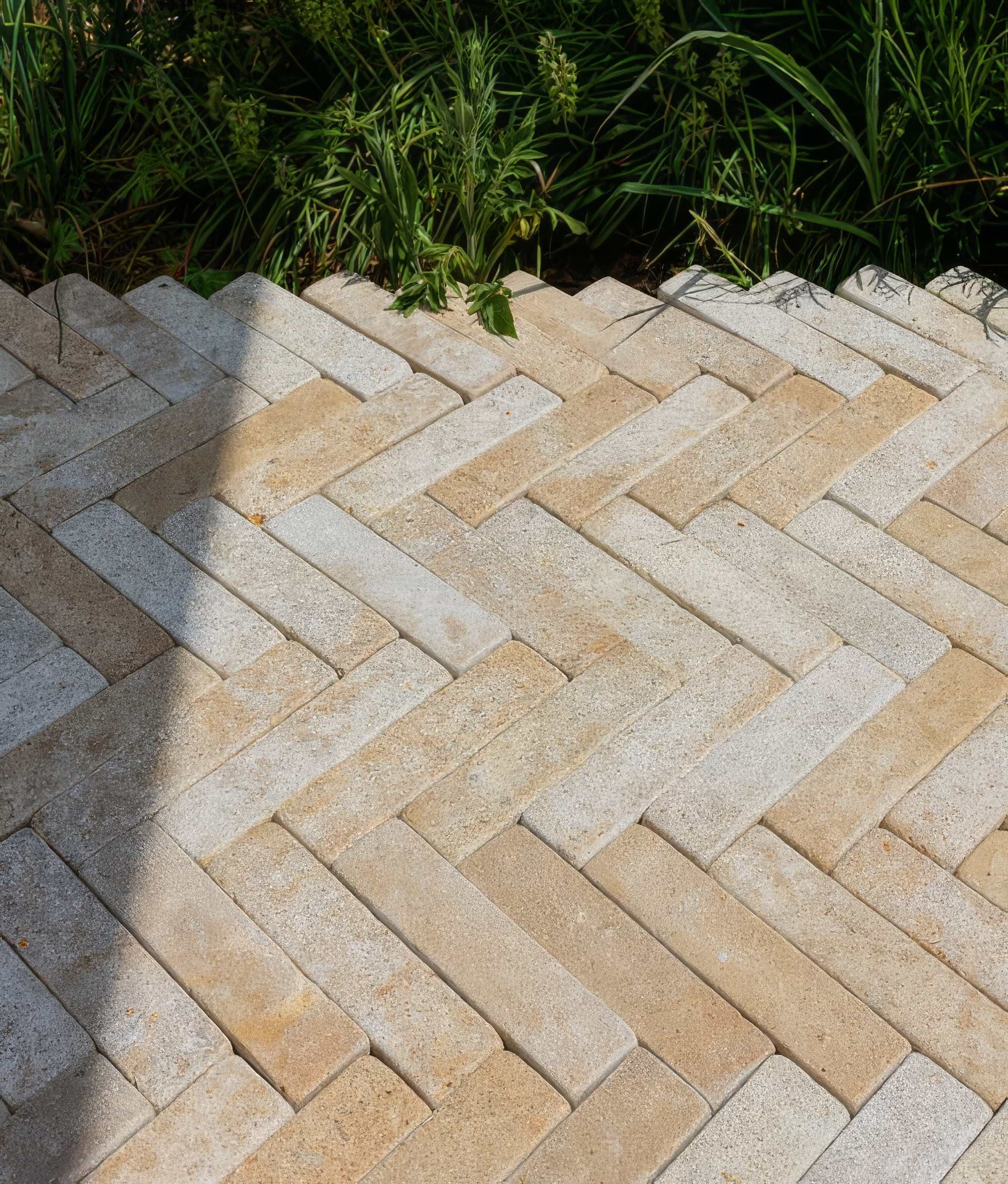 Buscot Limestone Tumbled & Etched Klinkers From Hyperion Tiles
