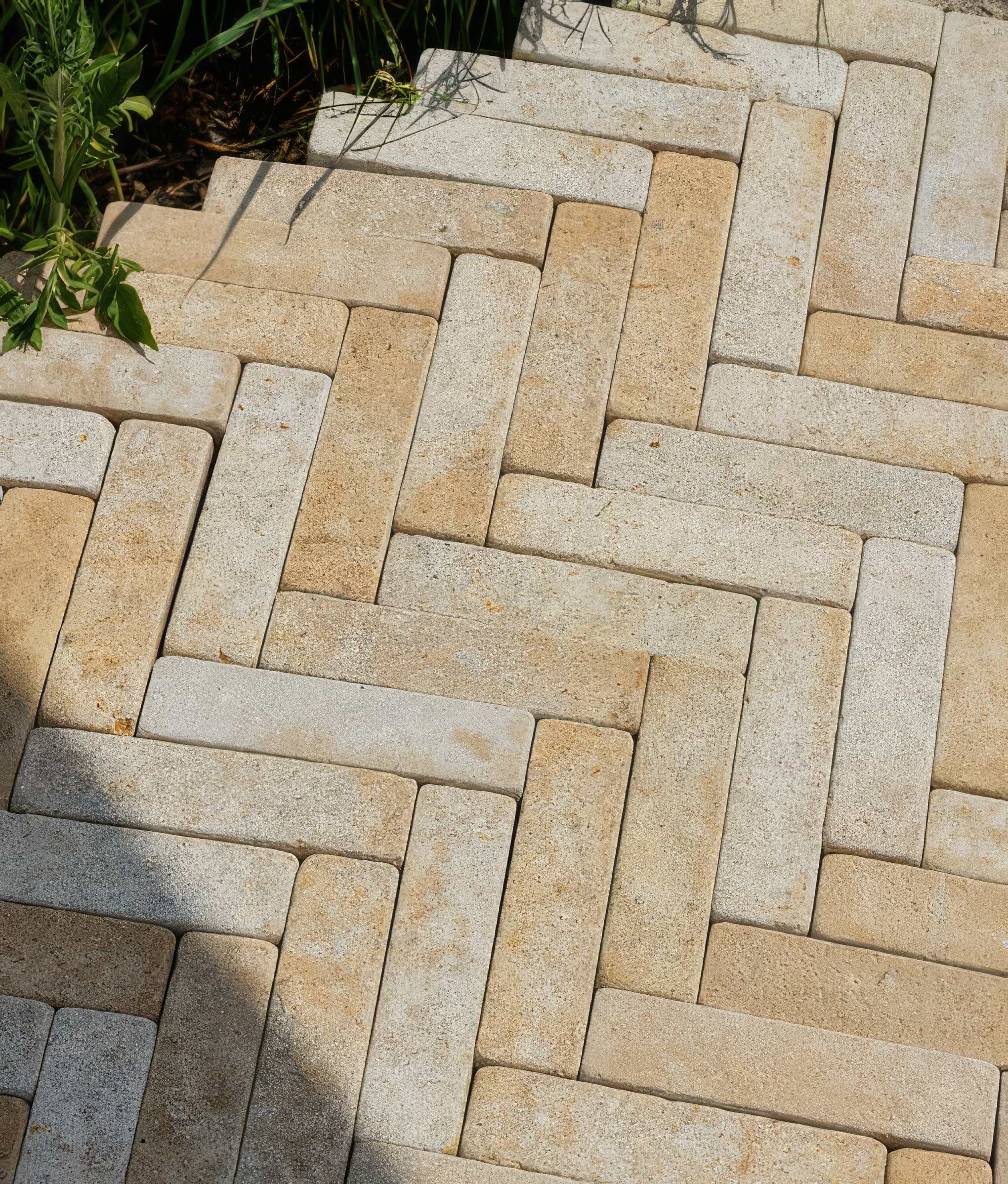 Buscot Limestone Tumbled & Etched Klinkers From Hyperion Tiles