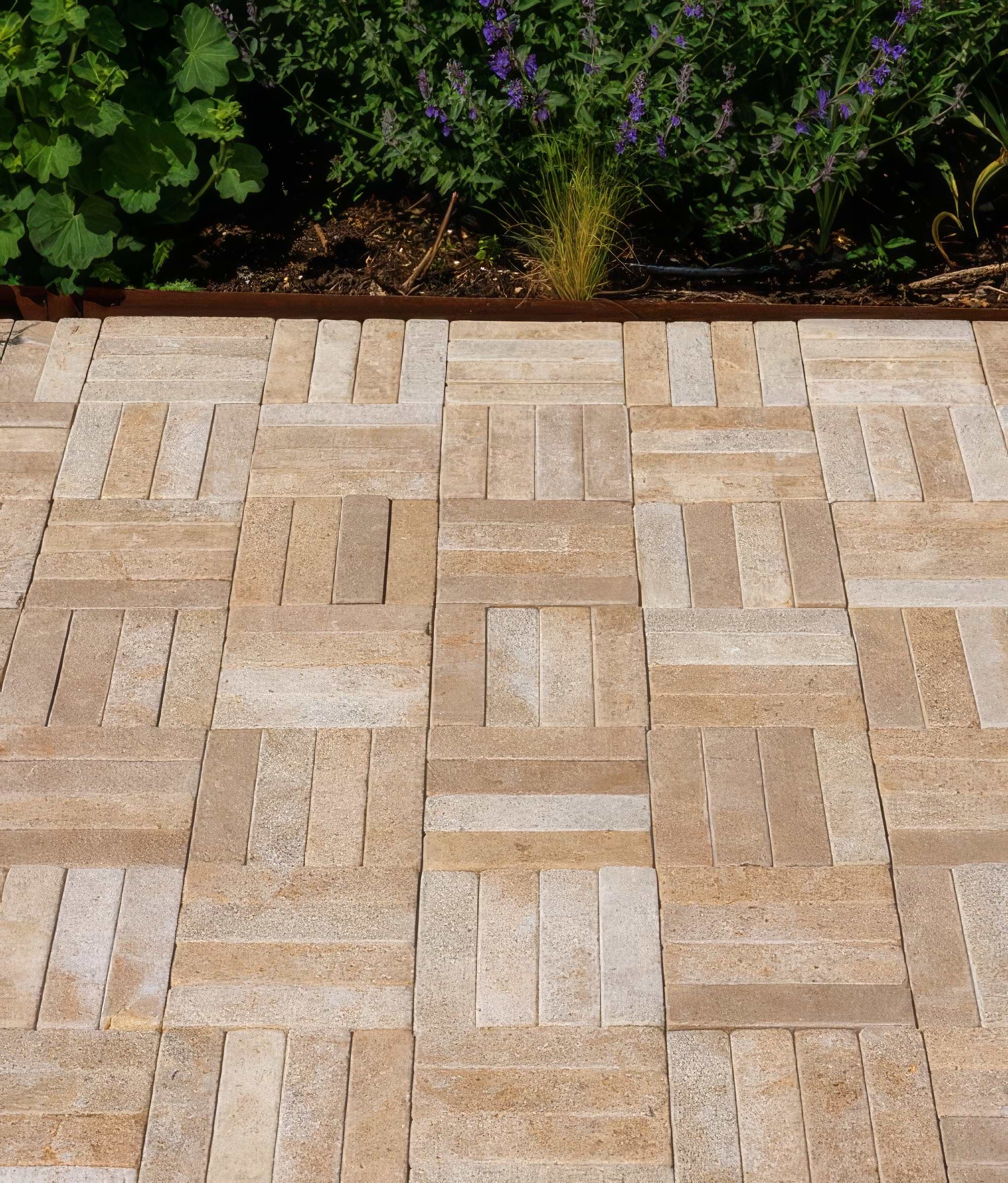 Buscot Limestone Tumbled & Etched Klinkers From Hyperion Tiles