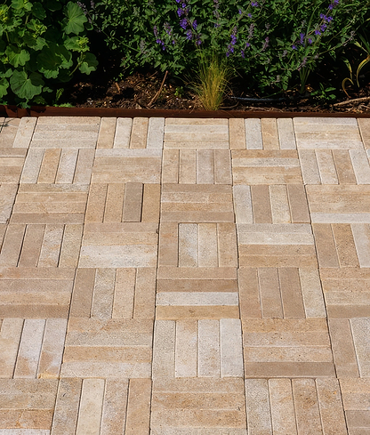 Buscot Limestone Tumbled & Etched Klinkers From Hyperion Tiles