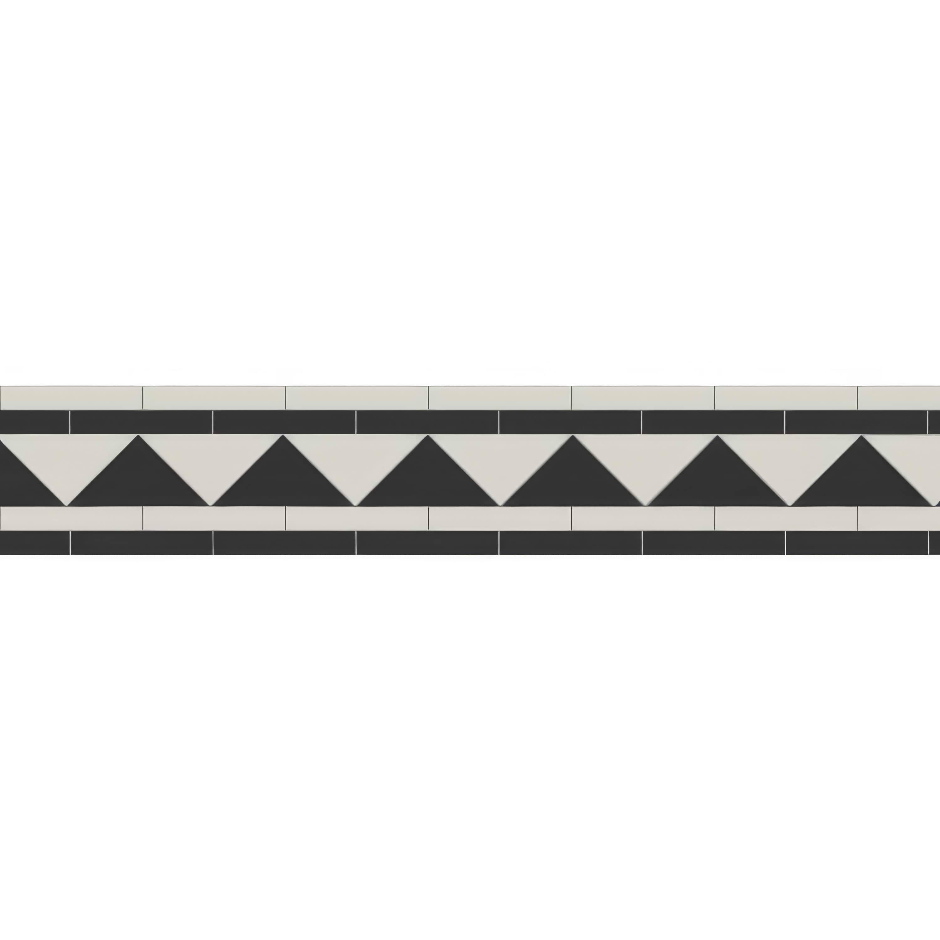 Byron Black & Dover White By Hyperion Tiles