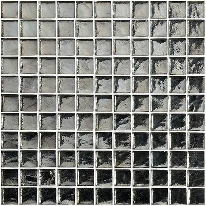 Byzantium Platinum Glass Mosaic - Hyperion Tiles