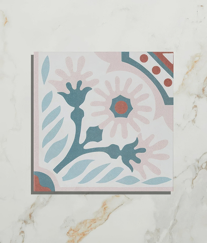 Cabana Porcelain Flamingo Tree - Hyperion Tiles