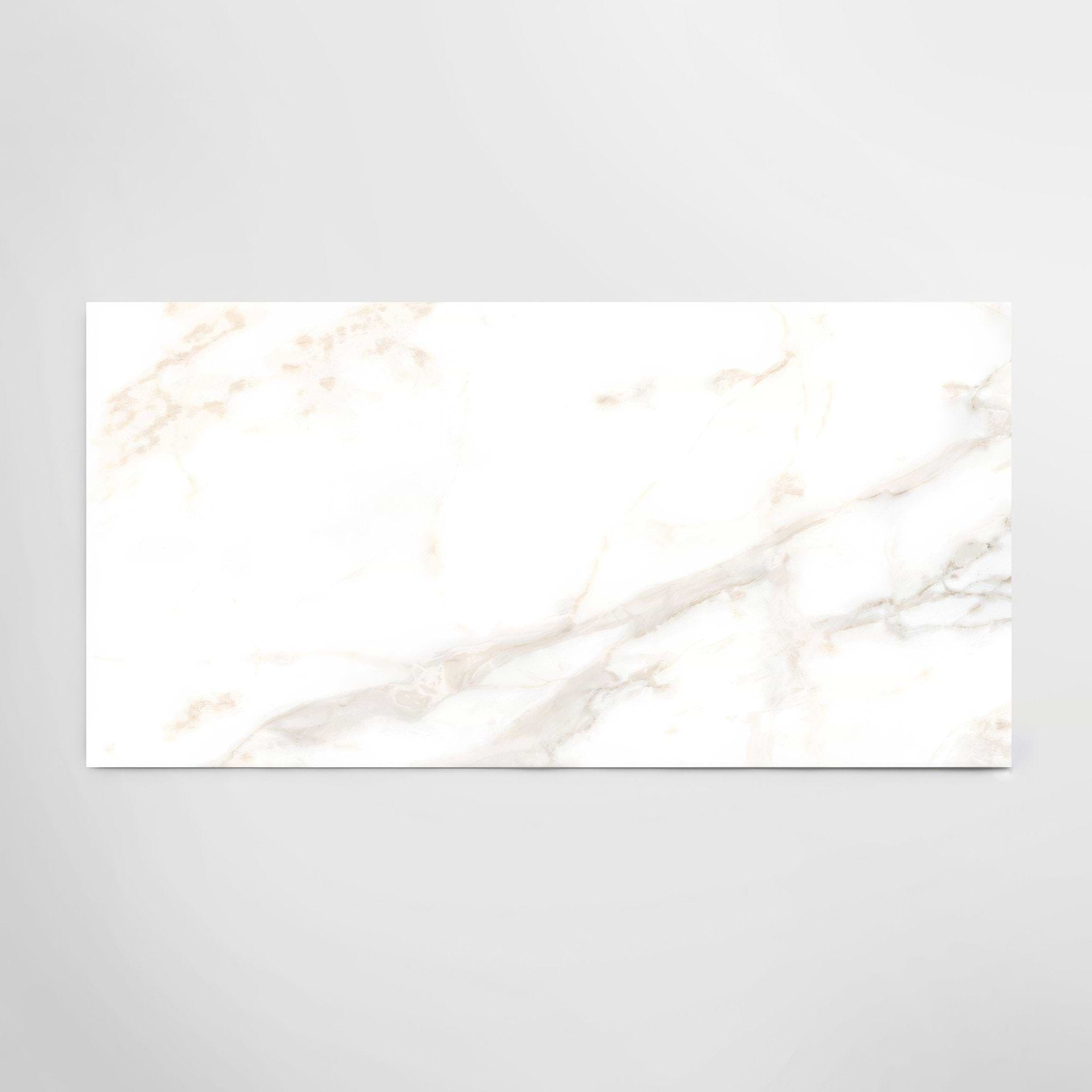 Calacatta Gold Polished Porcelain Tiles - Hyperion Tiles