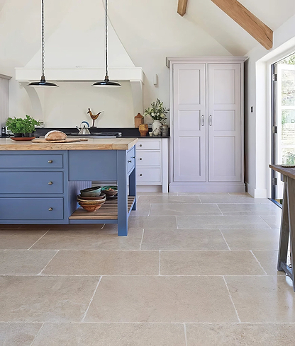 Calcot Limestone Tumbled Finish - Hyperion Tiles