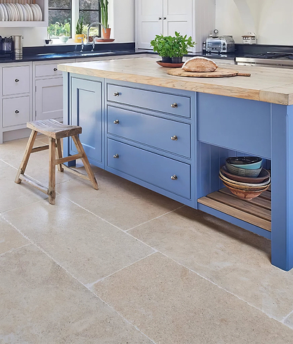 Calcot Limestone Tumbled Finish - Hyperion Tiles