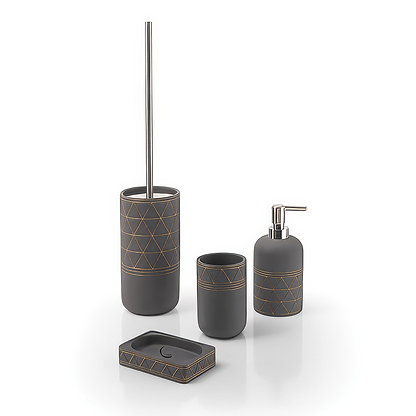 Calipso Soap Dispenser Grey - Hyperion Tiles