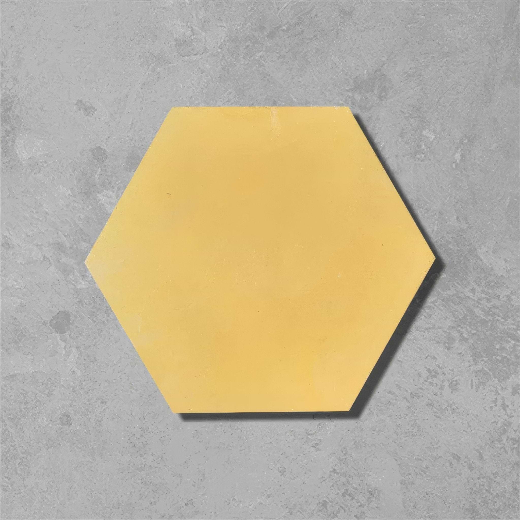 Canola Yellow Hexagonal Tile - Hyperion Tiles