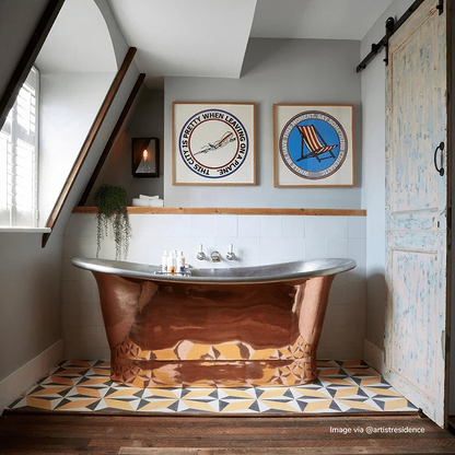 Canola Yellow Otura Tile - Hyperion Tiles