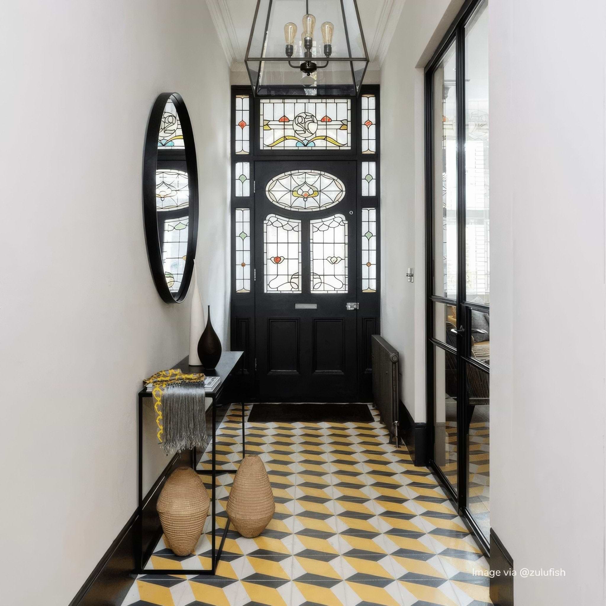 Canola Yellow Otura Tile - Hyperion Tiles