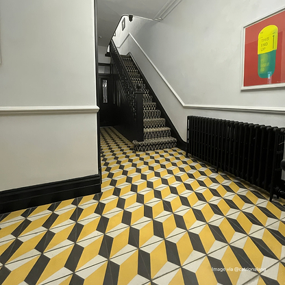 Canola Yellow Otura Tile - Hyperion Tiles