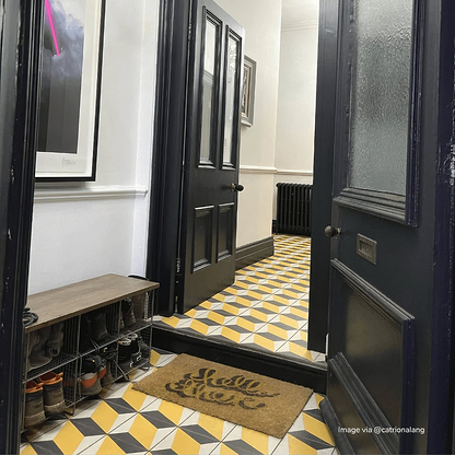 Canola Yellow Otura Tile - Hyperion Tiles