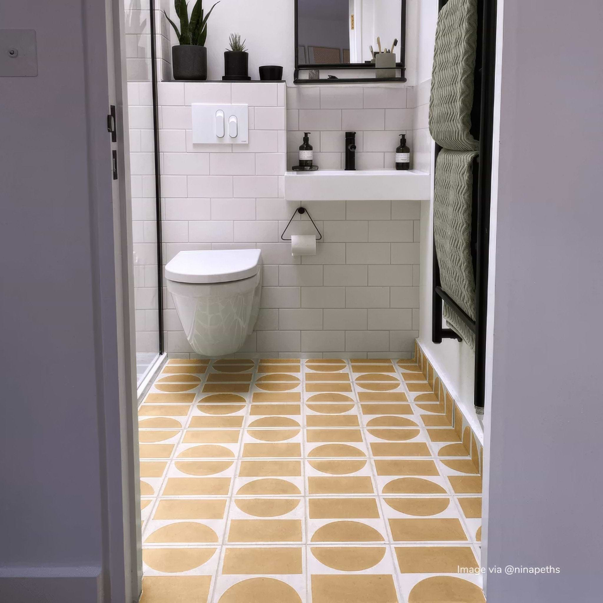 Canola Yellow Split Shift Two - Hyperion Tiles