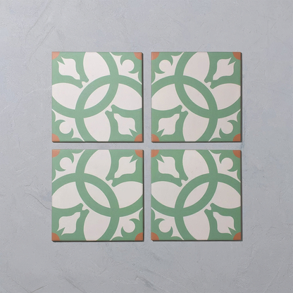 Carmona Verde Porcelain Tile - Hyperion Tiles
