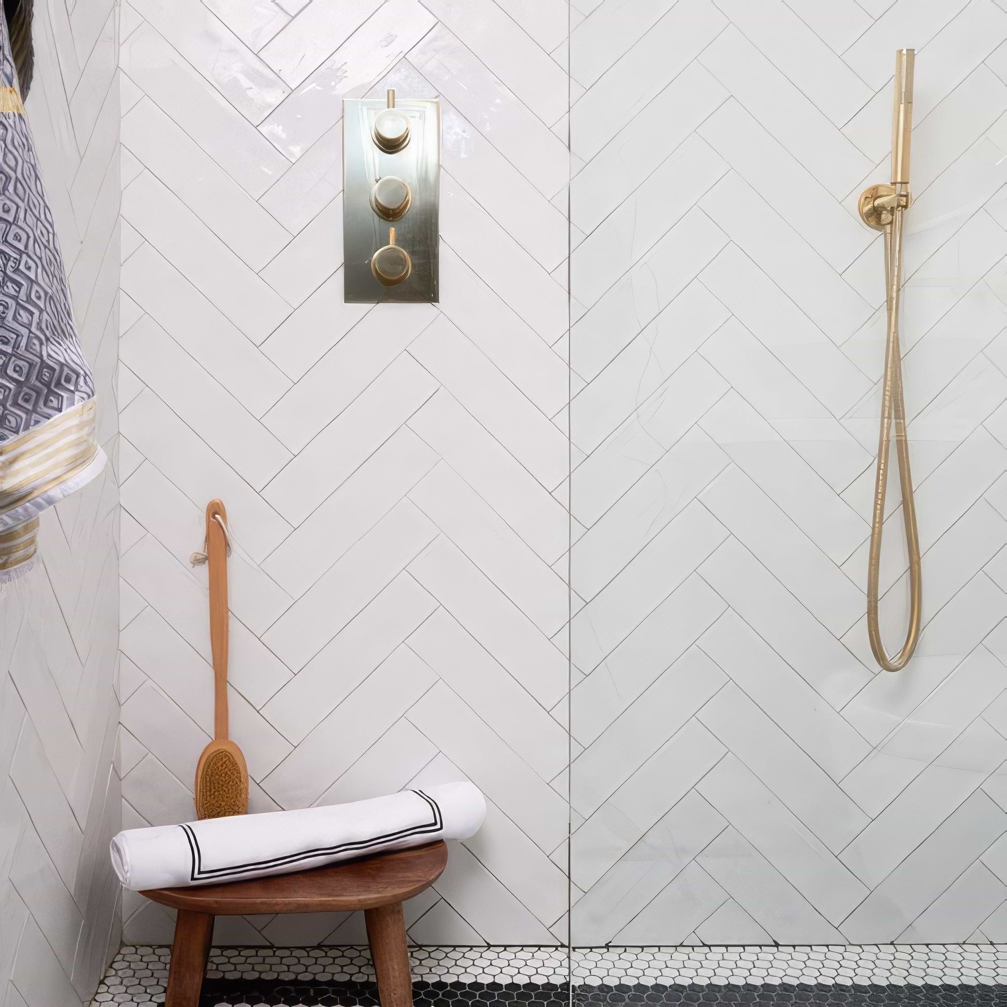 Carter Ceramic White By Hyperion Tiles