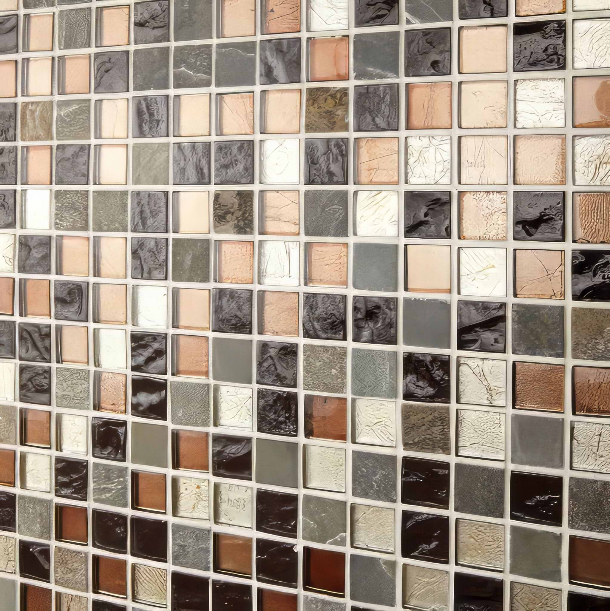 Cascade Glass & Stone Mix Mosaic - Hyperion Tiles