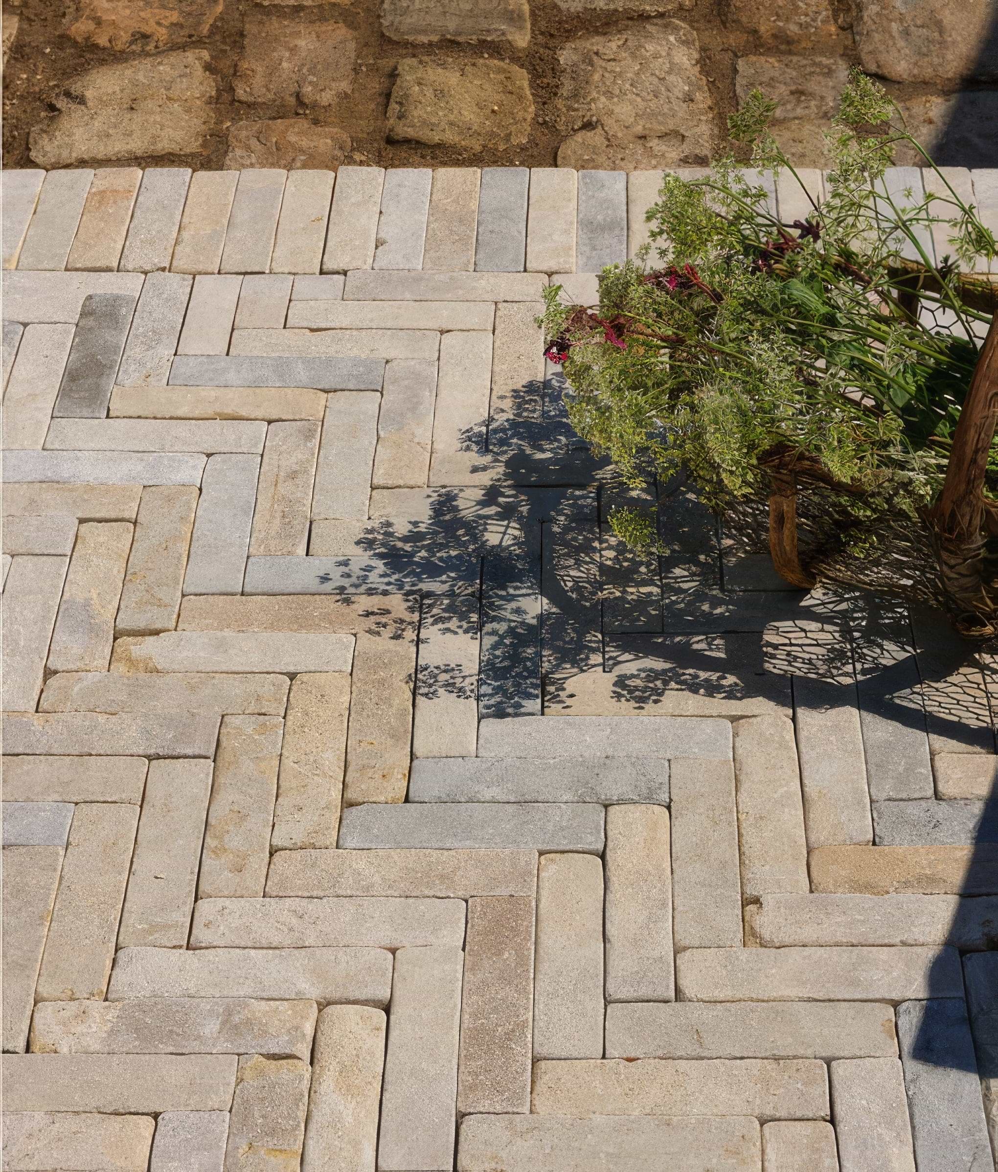 Castilan Limestone Tumbled Klinkers From Hyperion Tiles