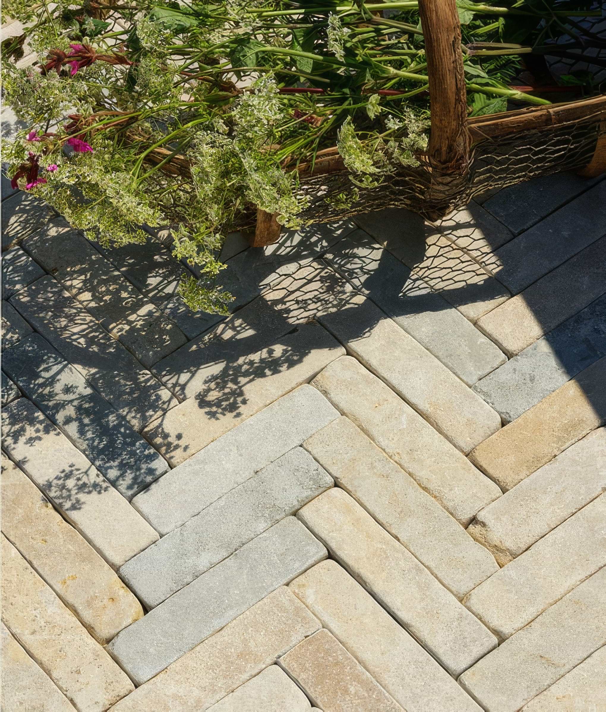 Castilan Limestone Tumbled Klinkers From Hyperion Tiles