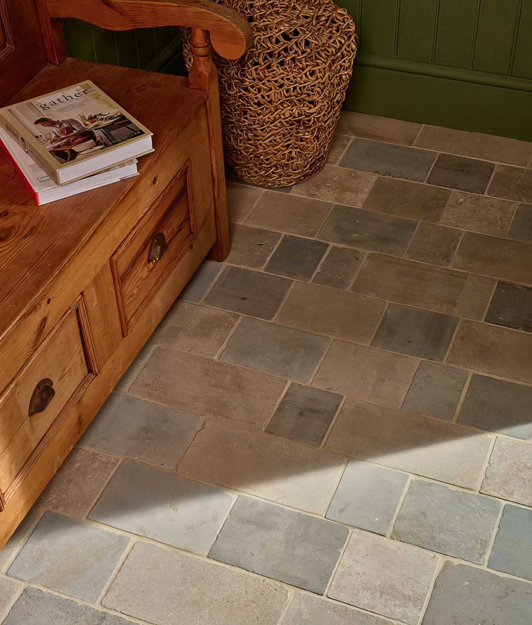 Castilan Limestone Cobbles Tumbled - Hyperion Tiles