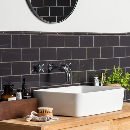 Charcoal Grey Astragal Moulding - Hyperion Tiles